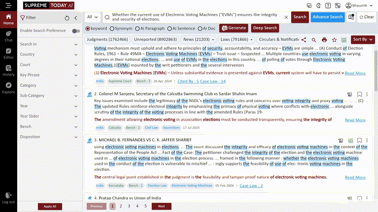 Keyword Package EVM example